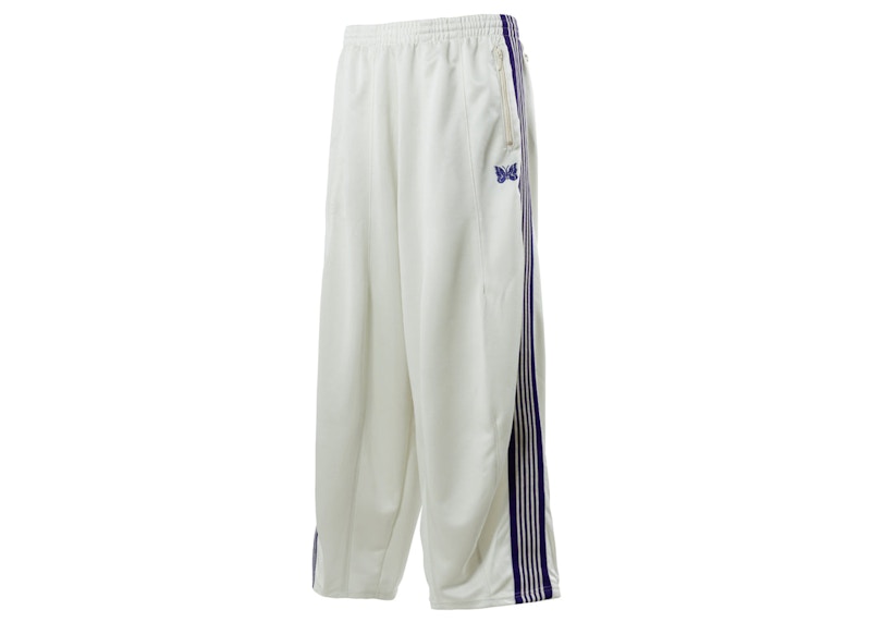 needles 23ss H.D. Track Pant Ice White3-