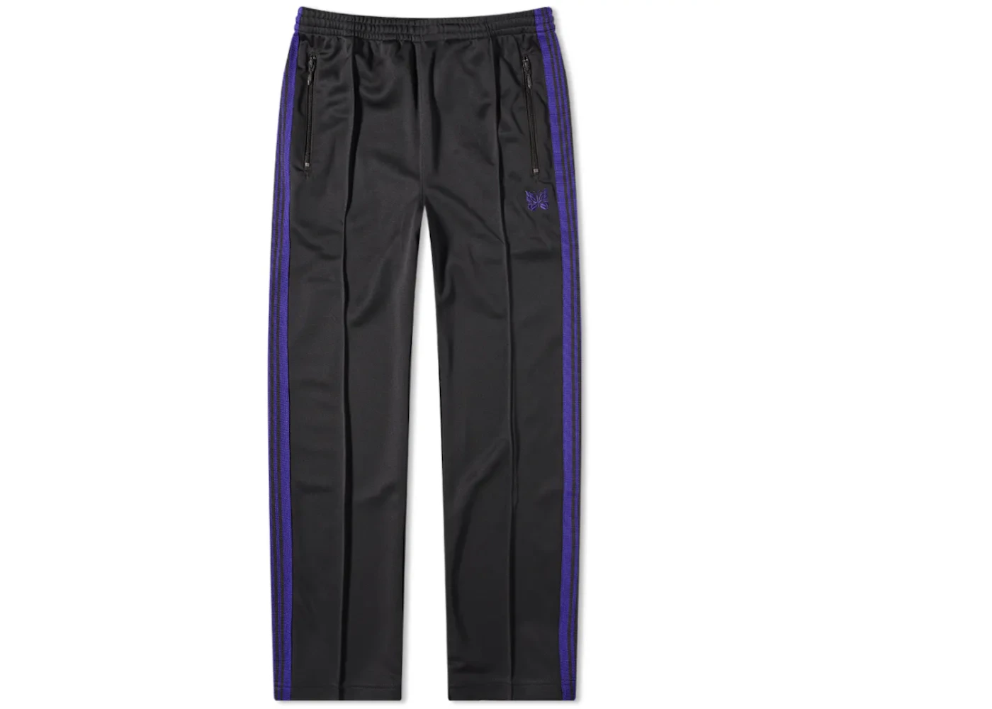 Needles Narrow Track Pant Charcoal/Purple Men's - US