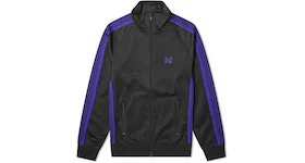 Needles Track Jacket Charcoal/Purple