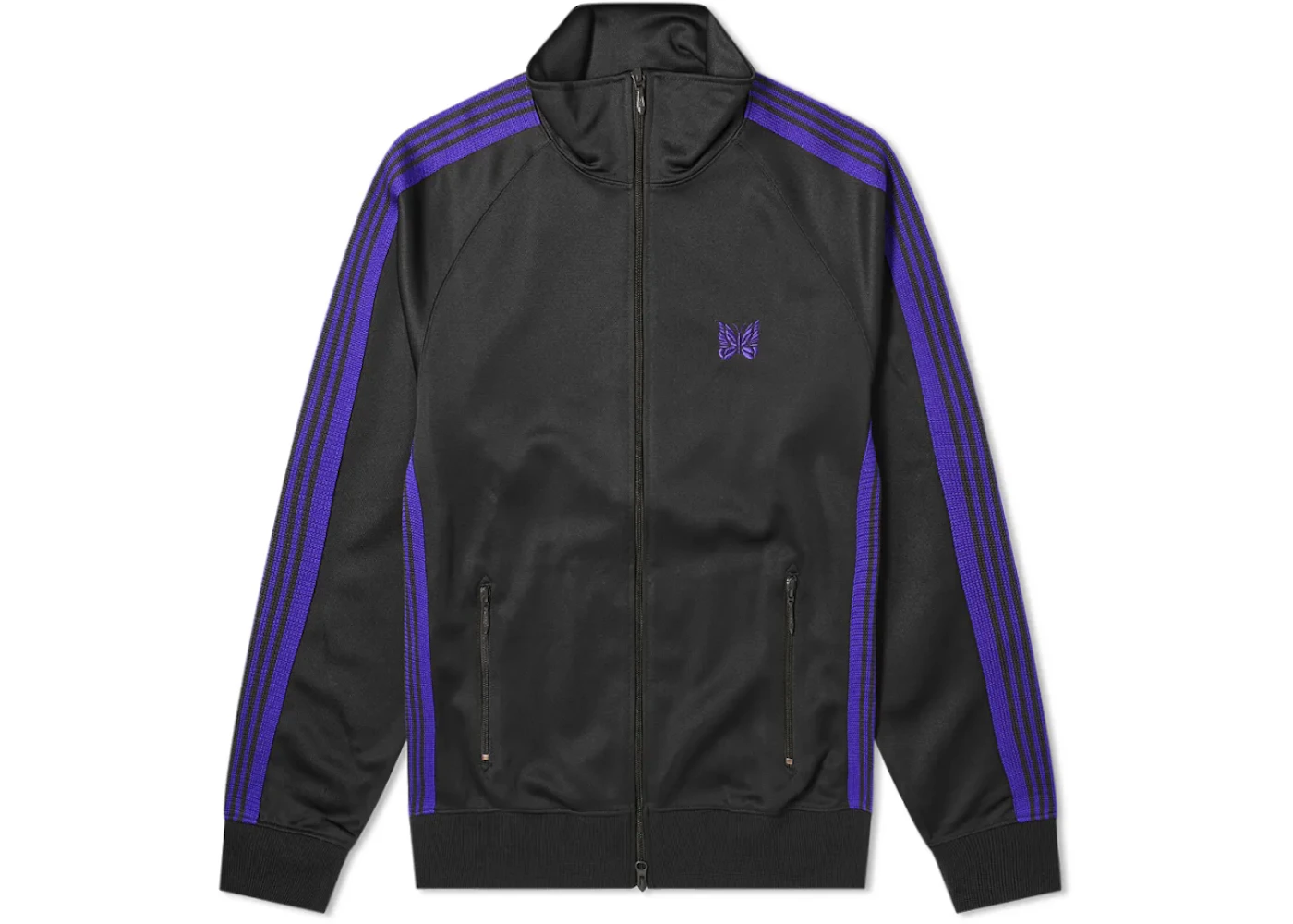 Needles Track Jacket Charcoal/Purple Men's - GB