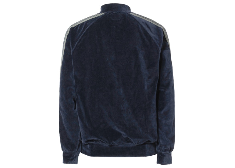 Needles Velour Track Jacket Navy Men's - FW22 - US