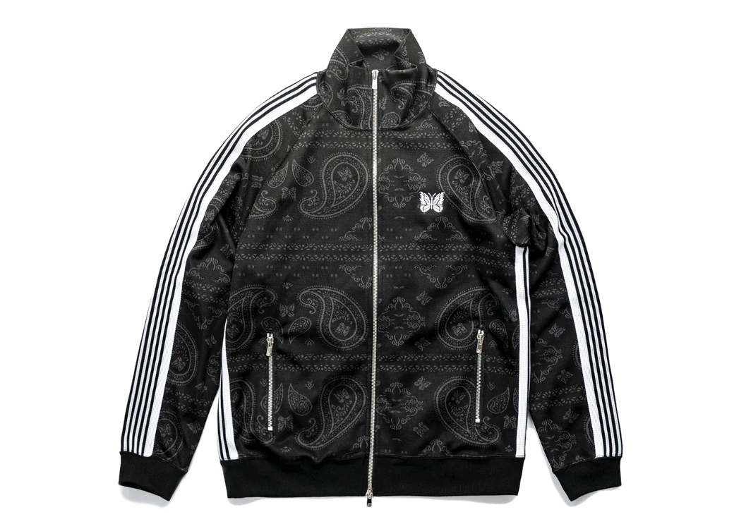 Needles x Nubian Track Jacket Black Paisley - SS22 - US