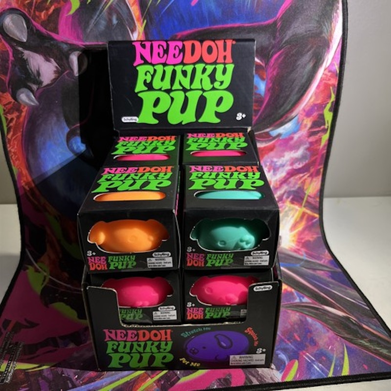 Vetrina Needoh Funky Pup (12 Needoh Funky Pups)