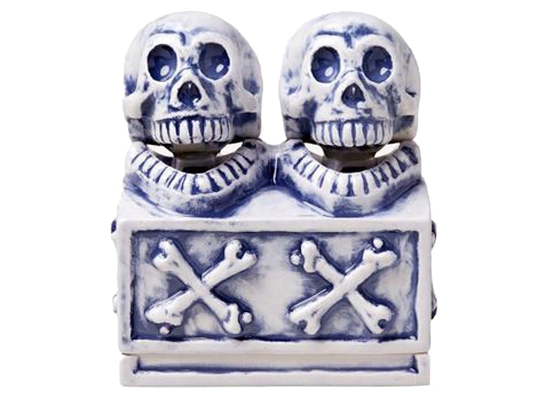 Neighborhood Booze Dual Skull CE-Incence Chamber Blue