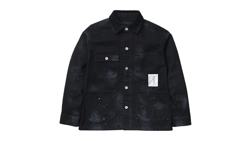 Neighborhood Bw.Washed Coverall Jacket Black メンズ - FW25 - JP