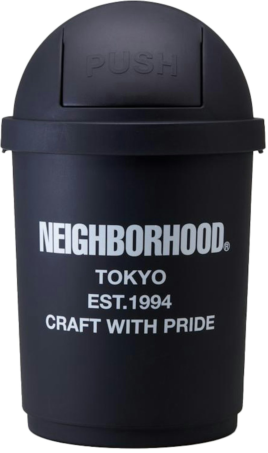 Neighborhood CI/P Trash Can Black - FW21 - US