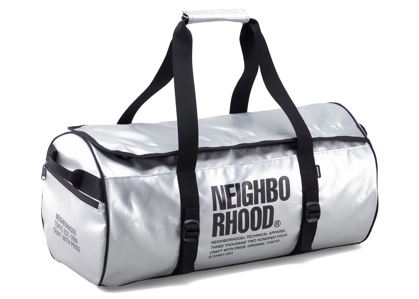 Neighborhood Duffle PV L Bag Silver - FW22 - US