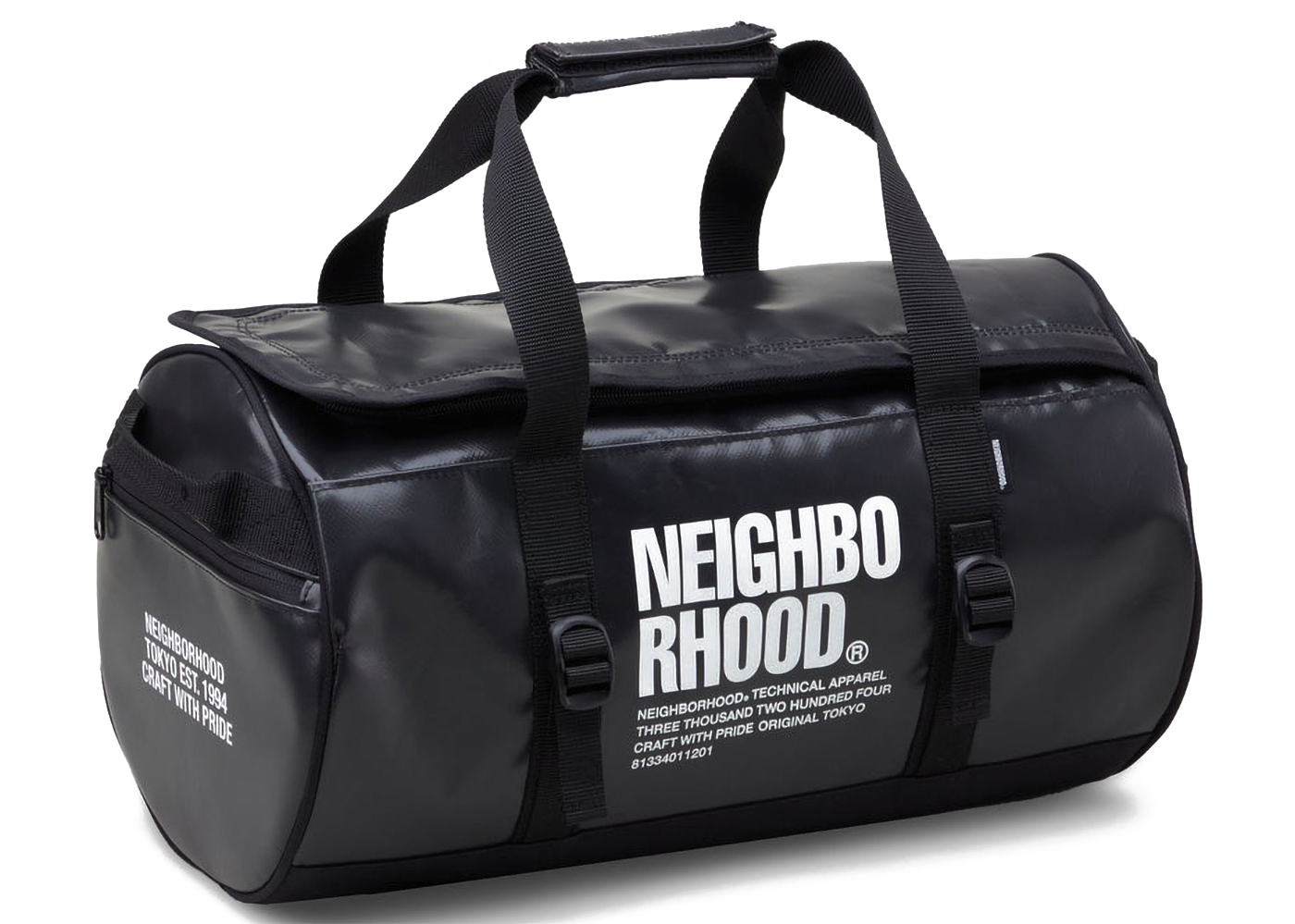 Neighborhood Duffle PV S Bag Black - FW22 - GB