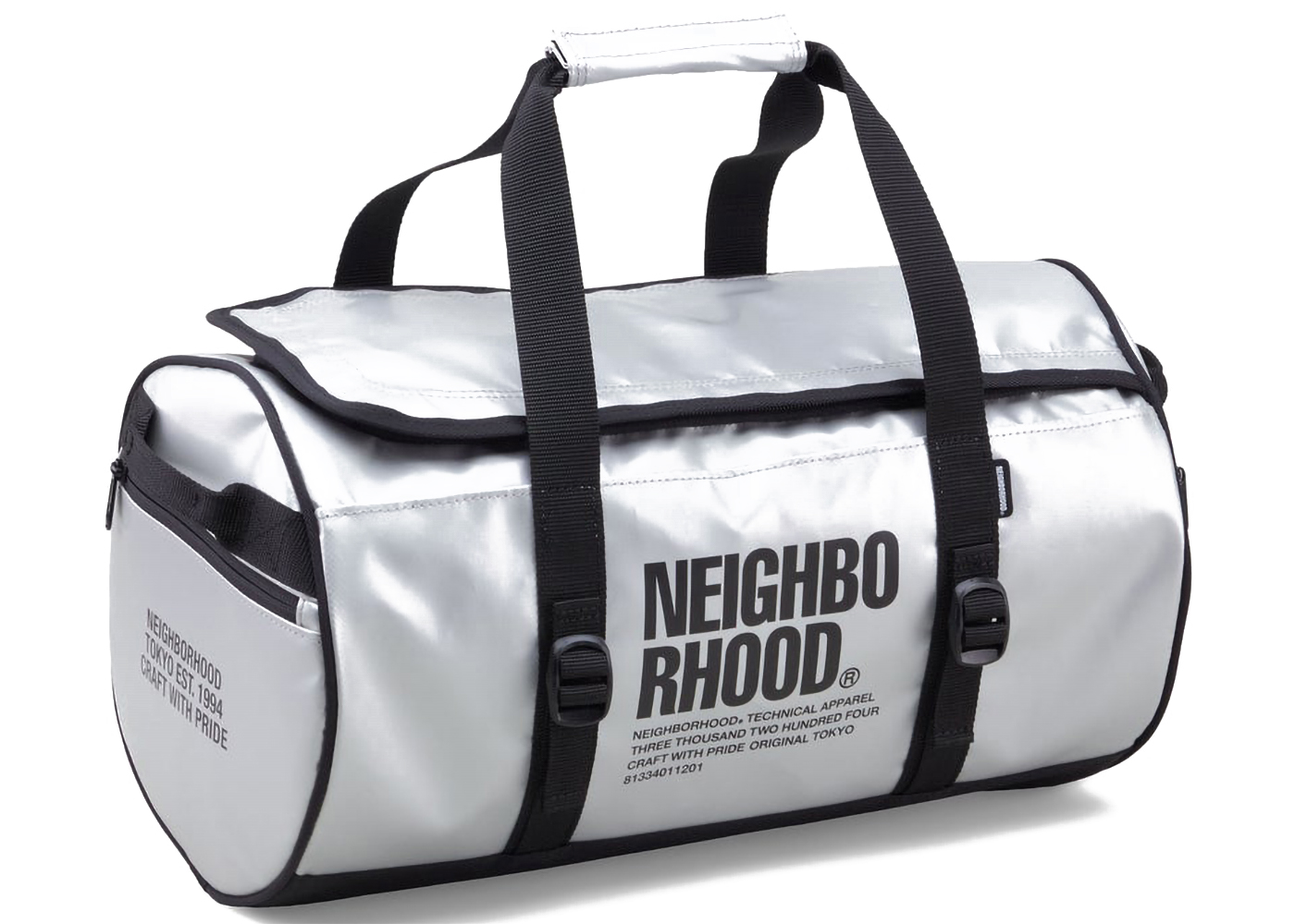 Neighborhood Duffle PV S Bag Silver - FW22 - US