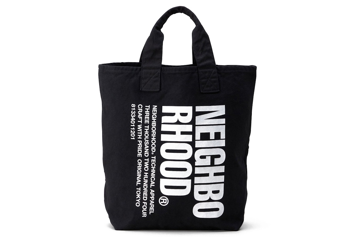 Pre-owned Neighborhood Garment Dye Tote Bag Black