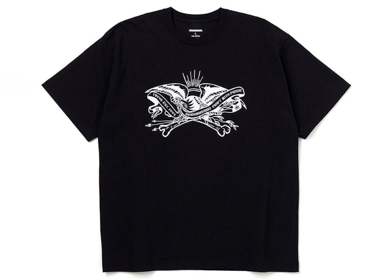 Neighborhood Hong Kong Store Exclusive TShirts Black Men's FW22 US