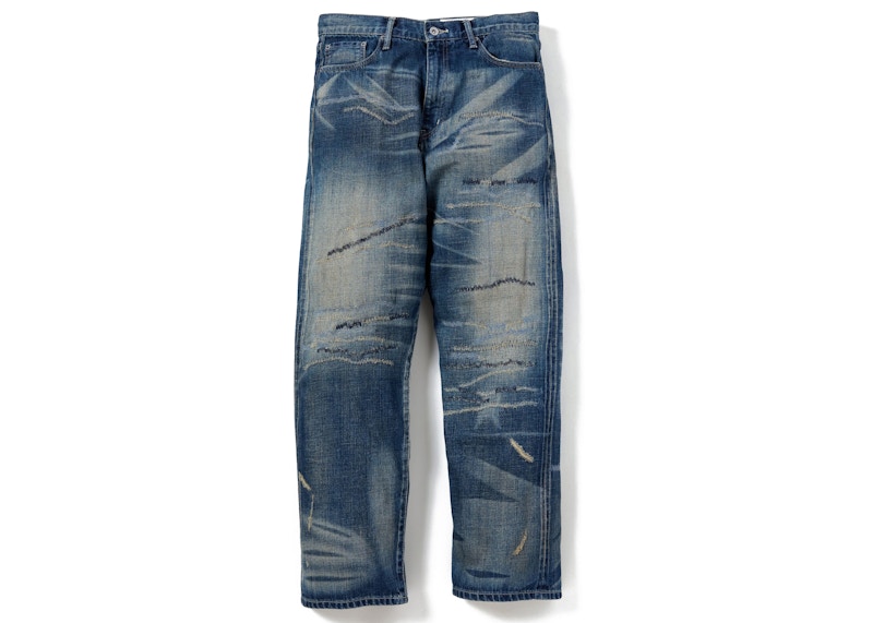 Neighborhood Savage Denim DP Basic Pants Indigo Men's - SS23 - US