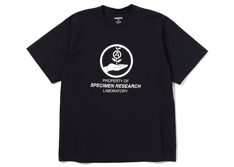 Neighborhood Specimen Research Lab Logo Tee Black