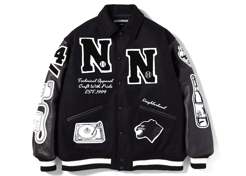 Neighborhood Stadium Award Jacket Black