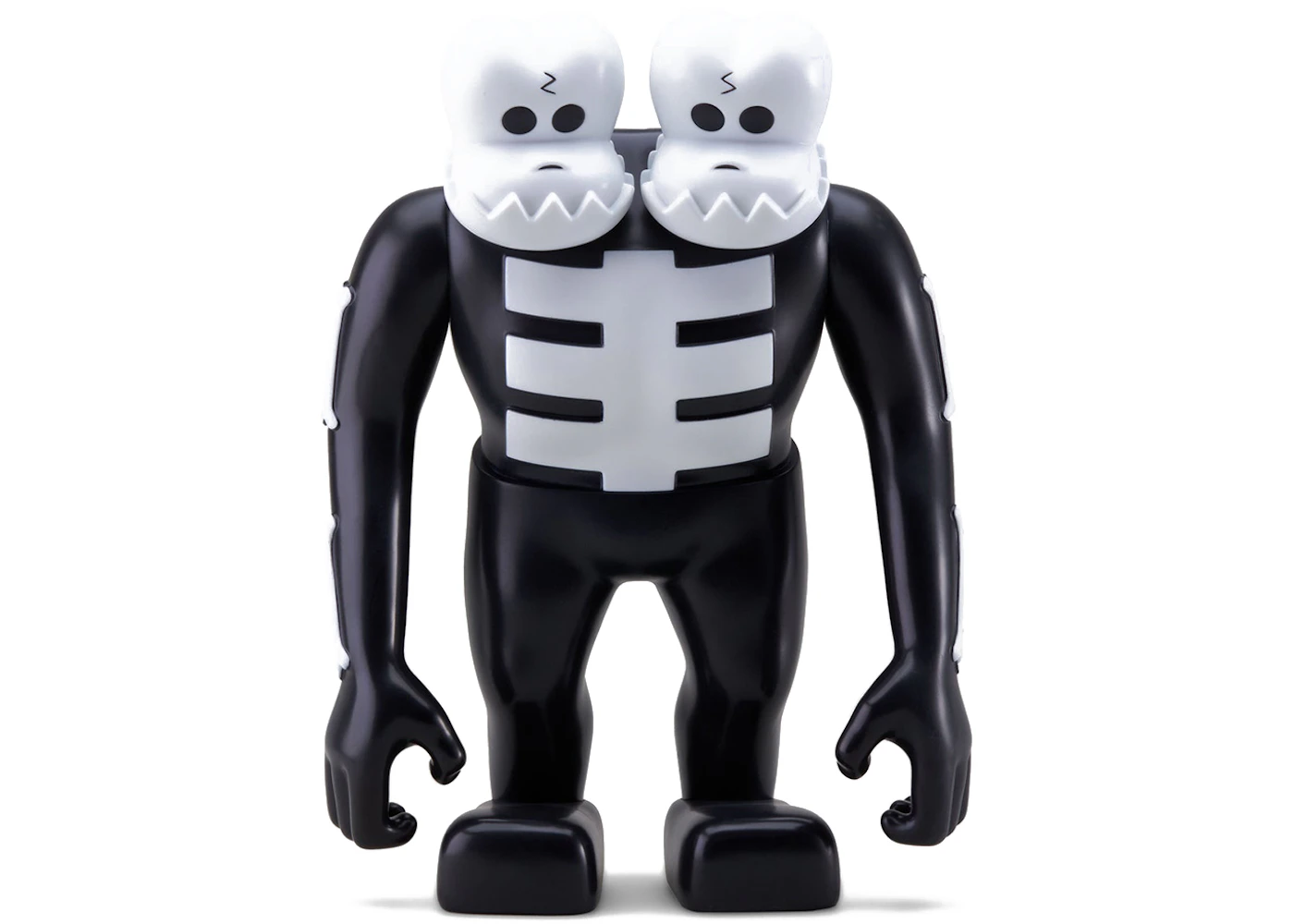 Neighborhood x Bounty Hunter Skulls-Kun Figure Black White - FW22 - US