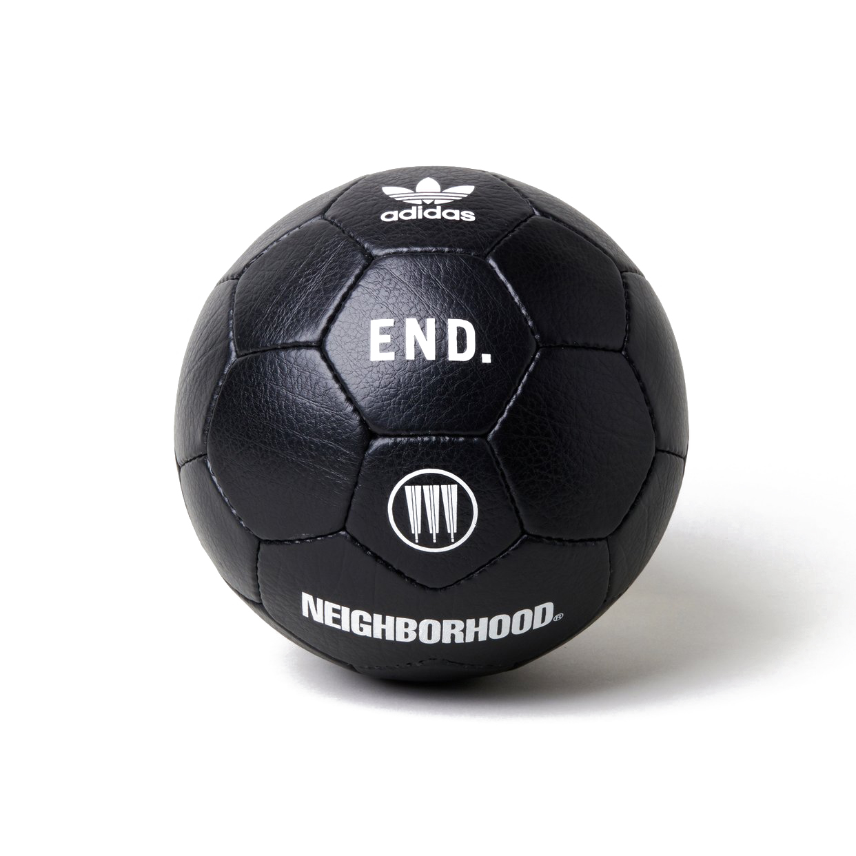 Neighborhood x END x adidas Home Soccer Ball Black