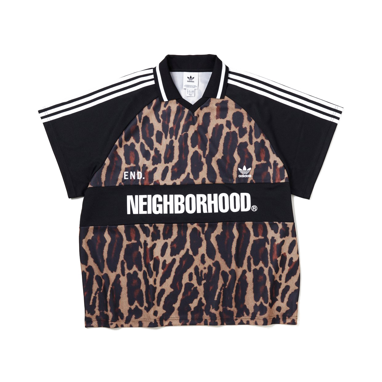 Neighborhood x END x adidas Oversize Jersey Leopard Men's - SS21 - US