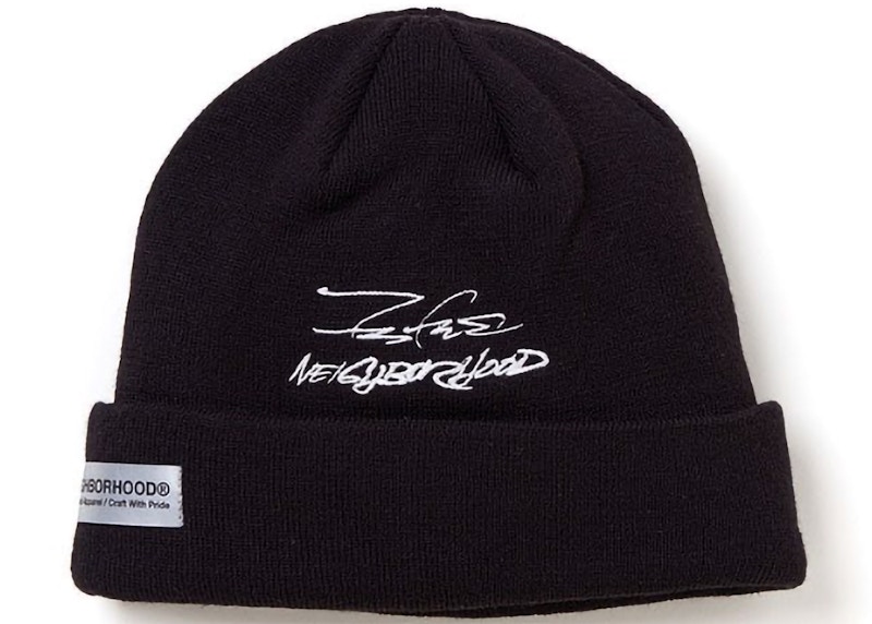 Neighborhood x Futura Laboratories FL-007 Beanie Black