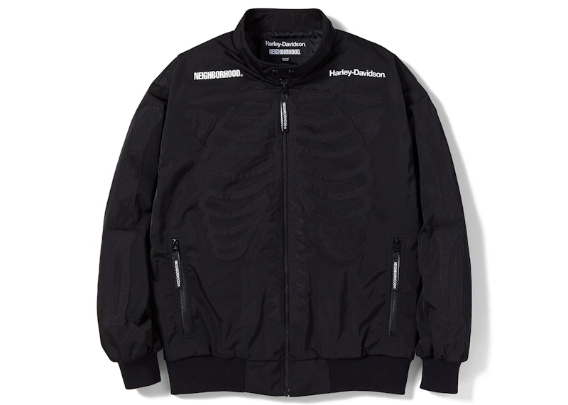 Neighborhood x Harley Davidson Racing Jacket Black Black