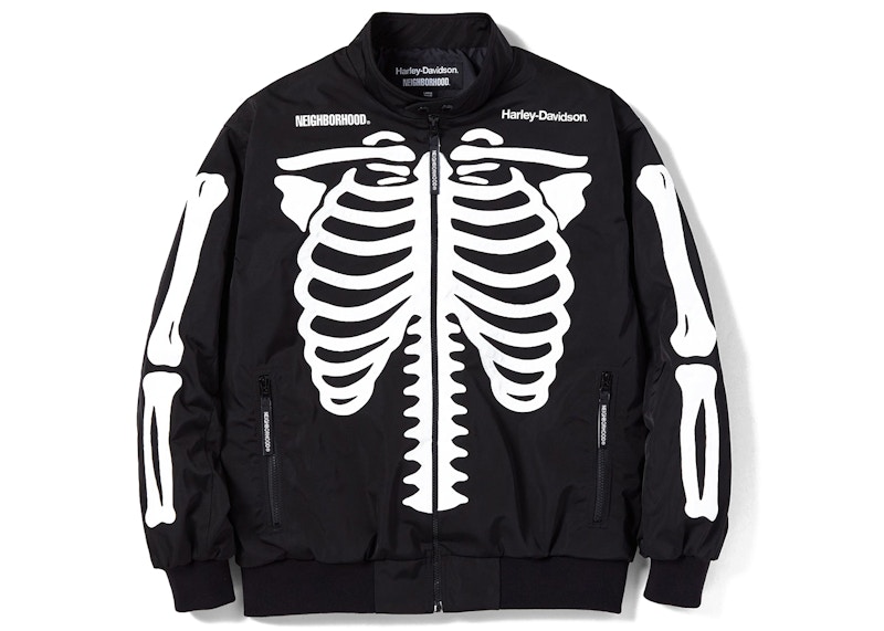 Neighborhood x Harley Davidson Racing Jacket Black White メンズ ...