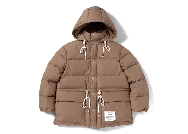 Neighborhood x Nanga Takibi Down Jacket Beige Men's - FW22 - US