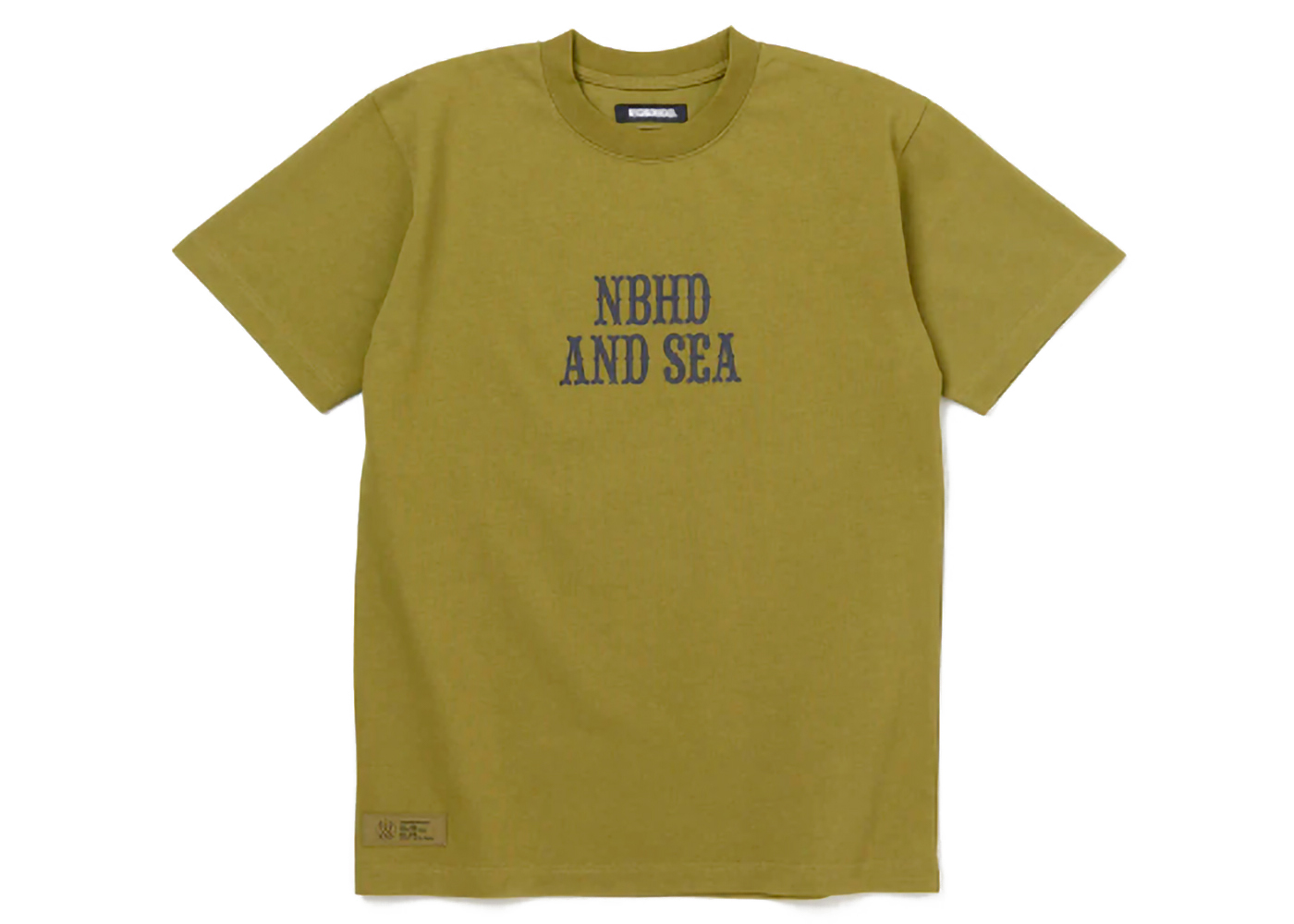 Neighborhood x Wind and Sea #1 T-Shirt Brown Men's - SS22 - US