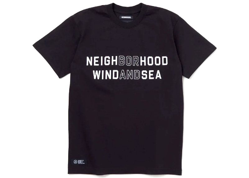 Neighborhood x Wind and Sea #2 T-Shirt Black Men's - SS22 - US