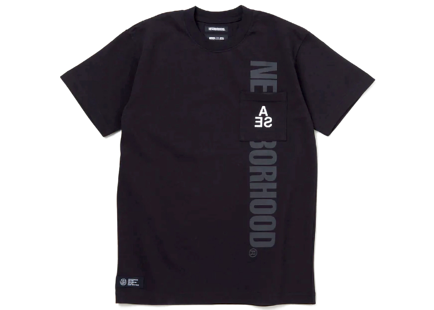 Neighborhood x Wind and Sea #4 T-Shirt Black Men's - SS22 - US