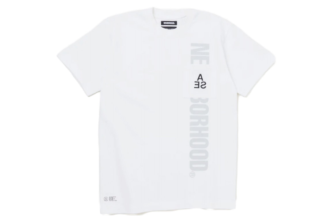 Pre-owned Neighborhood X Wind And Sea #4 T-shirt White