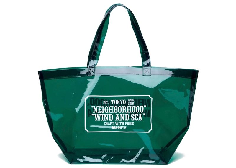 Neighborhood x Wind and Sea Beach Bag Black - SS22 - US