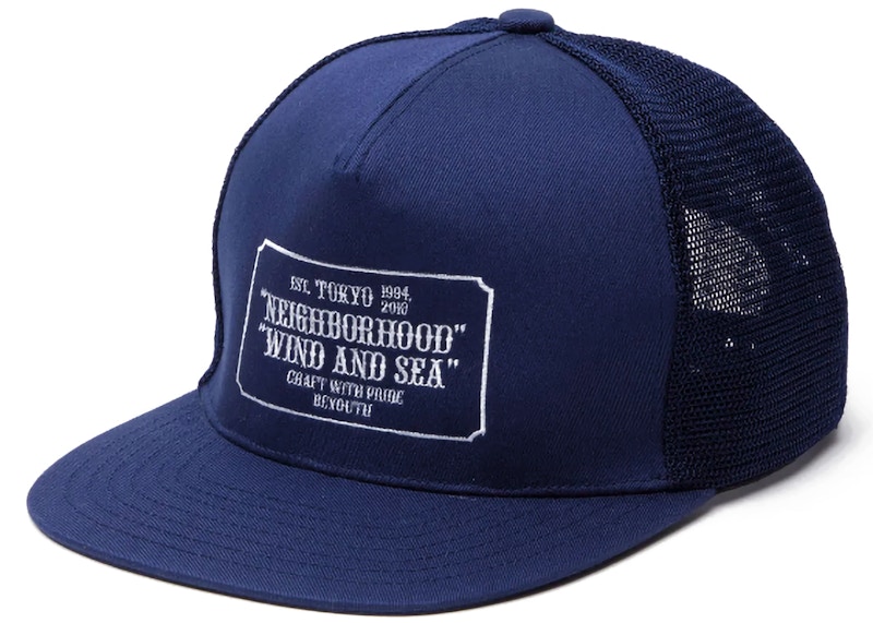 Neighborhood x Wind and Sea Cap Navy - SS22 - US