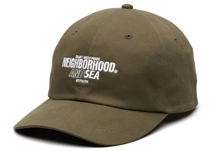 Neighborhood x Wind and Sea Dad Cap (SS23) Olive Drab Men's - SS23