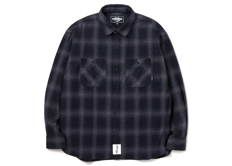 NEIGHBORHOOD × WIND AND SEA CHECK SHIRT | labiela.com