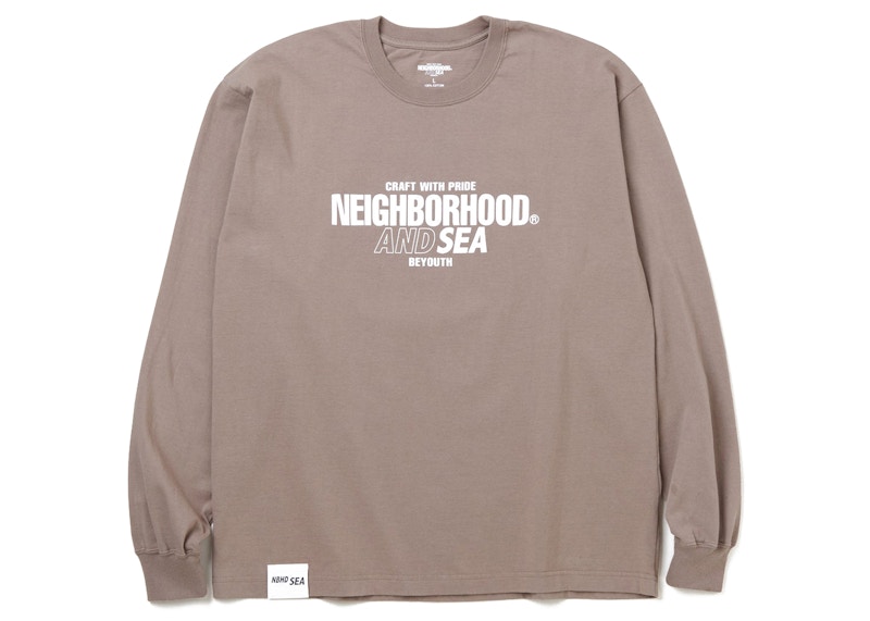 Neighborhood x Wind and Sea L/S Tee (SS23) Brown メンズ - SS23 - JP