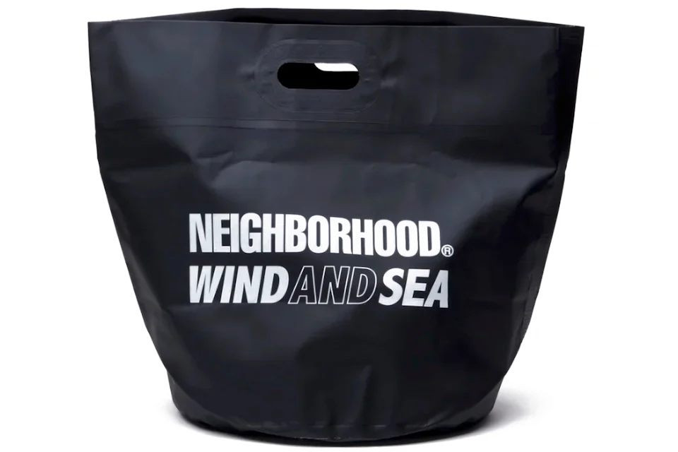 Neighborhood x Wind and Sea P-Trap Bag Black
