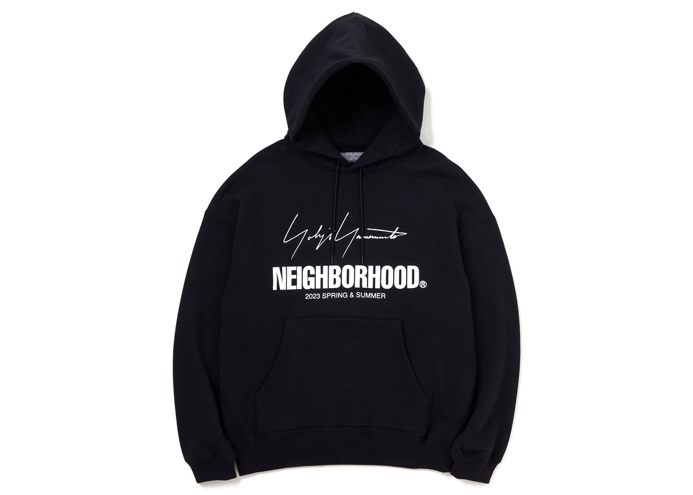 Neighborhood x Yohji Yamamoto Hoodie Black Men's - FW22 - GB