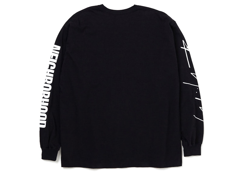 Neighborhood x Yohji Yamamoto L/S T-Shirt Black Men's - FW22 - US