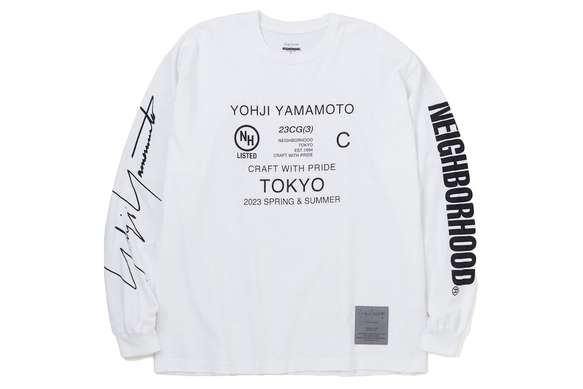 Pre-owned Neighborhood X Yohji Yamamoto L/s T-shirt White