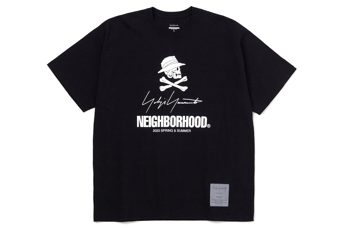 Pre-owned Neighborhood X Yohji Yamamoto S/s Skull T-shirt Black