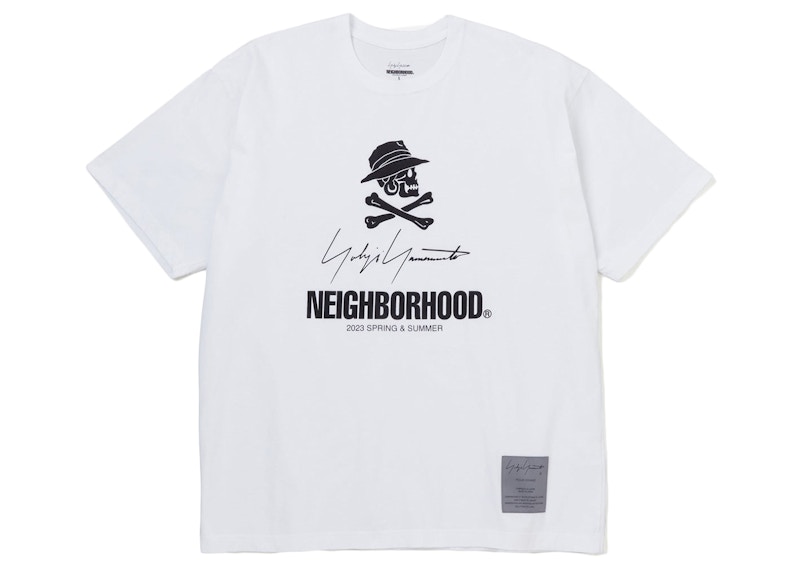 Neighborhood x Yohji Yamamoto S/S Skull T-Shirt White Men's - FW22 - US