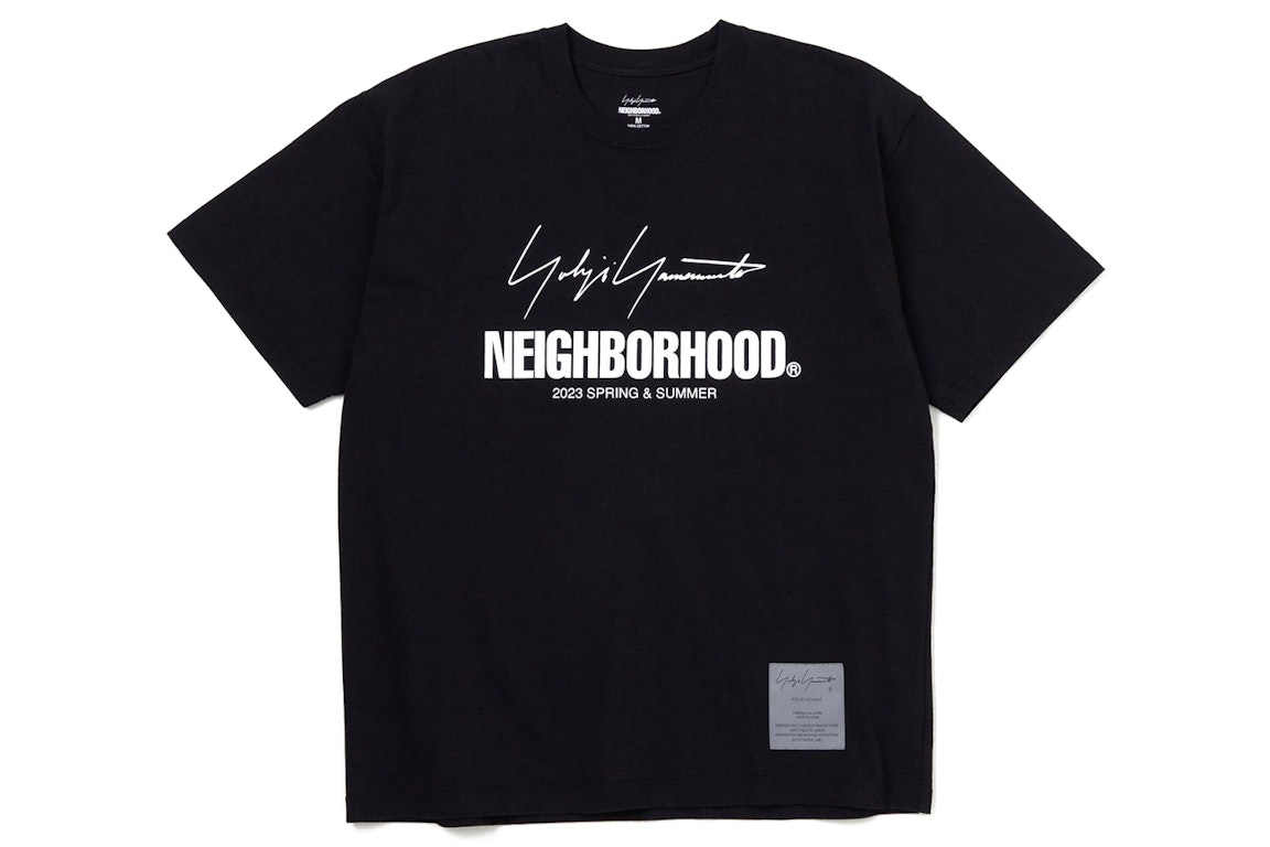 Pre-owned Neighborhood X Yohji Yamamoto S/s T-shirt Black
