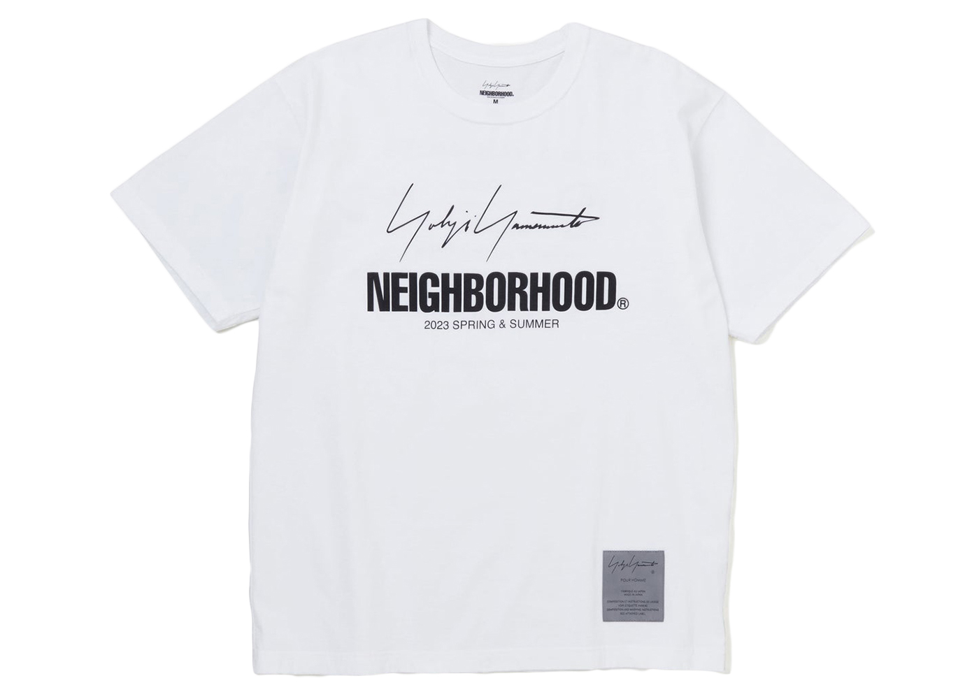 Neighborhood x Yohji Yamamoto S/S T-Shirt White
