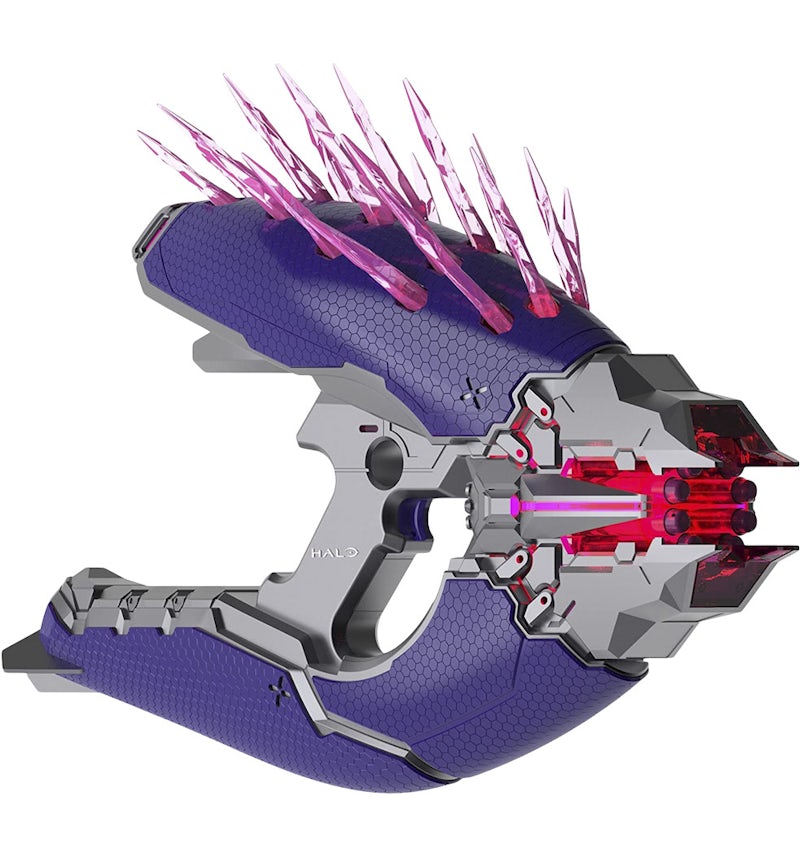 NERF Halo Needler Light Up Dart-Firing Blaster Purple FW22 US