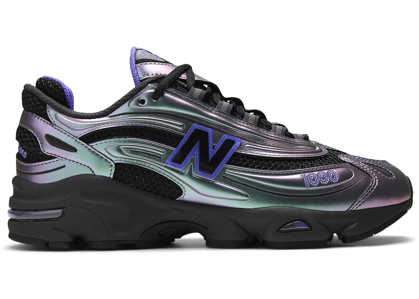 New Balance 1000 Faded Black Electric Indigo