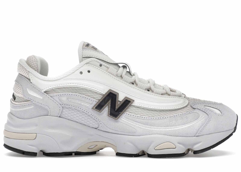 Pre-owned New Balance Men's 1000 Sneakers In Pearl Grey/black