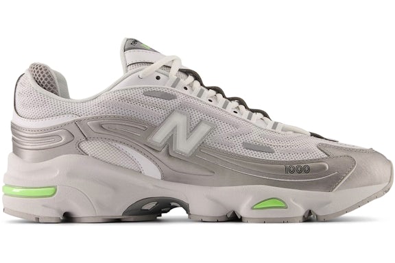 New Balance 1000 White Silver Mint Flash