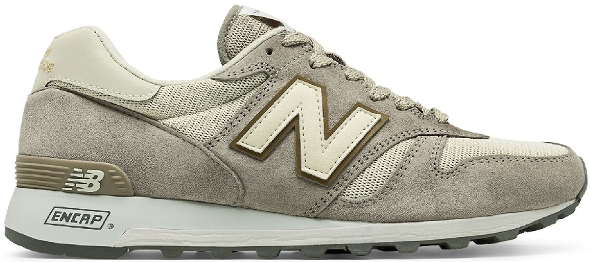 new balance grey and gold