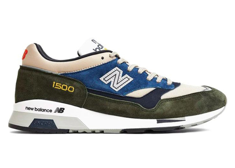 new balance blue and green