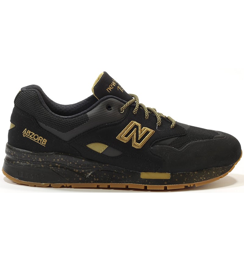 New Balance 1600 Elite Black Gold Men's CM1600AG US