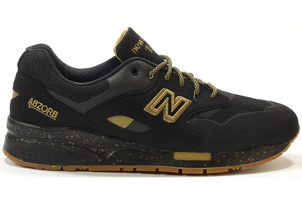 New Balance 1600 Elite Black Gold Men s CM1600AG US